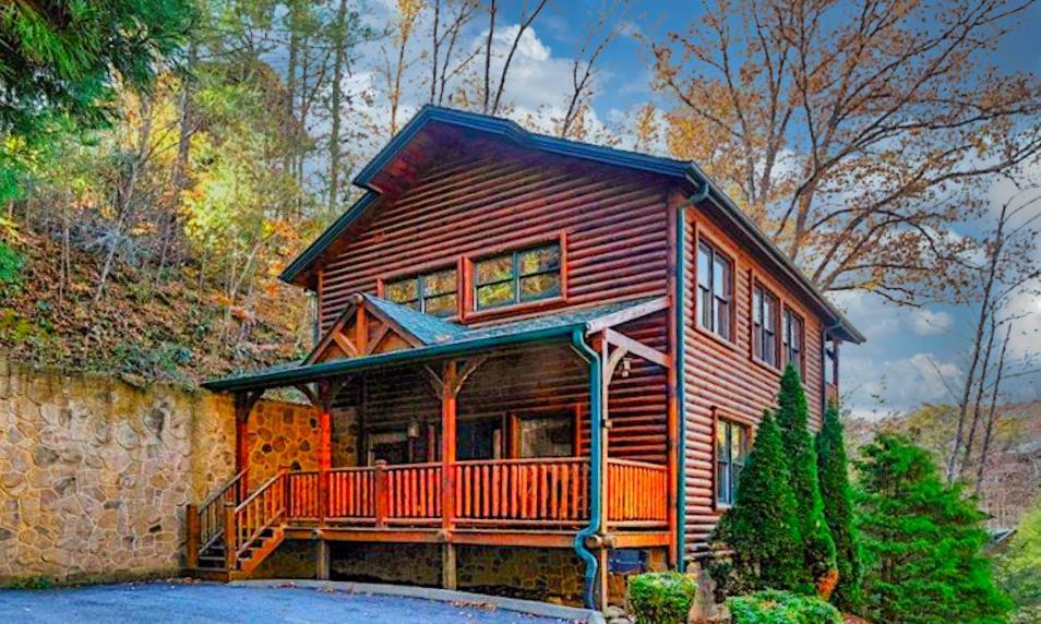 Spacious Resort Log Cabin, Easy Drive, Hot Tub, Arcade Gameroom, Mountain Vibe Gatlinburg Exterior photo